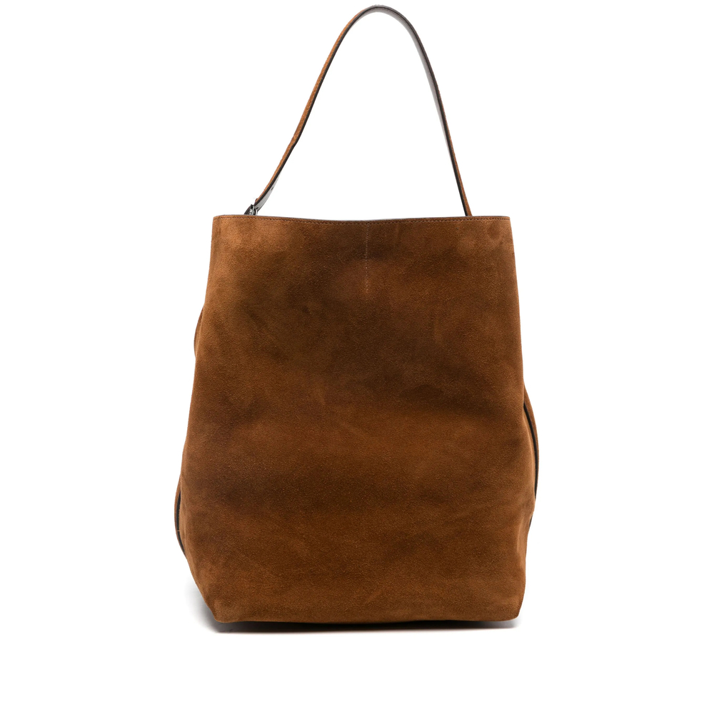 Toteme Belted Suede Tote Bag