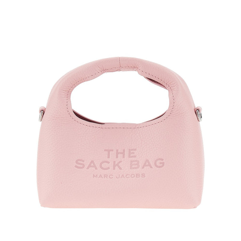 Borsa 'The Sack' micro in pelle martellata