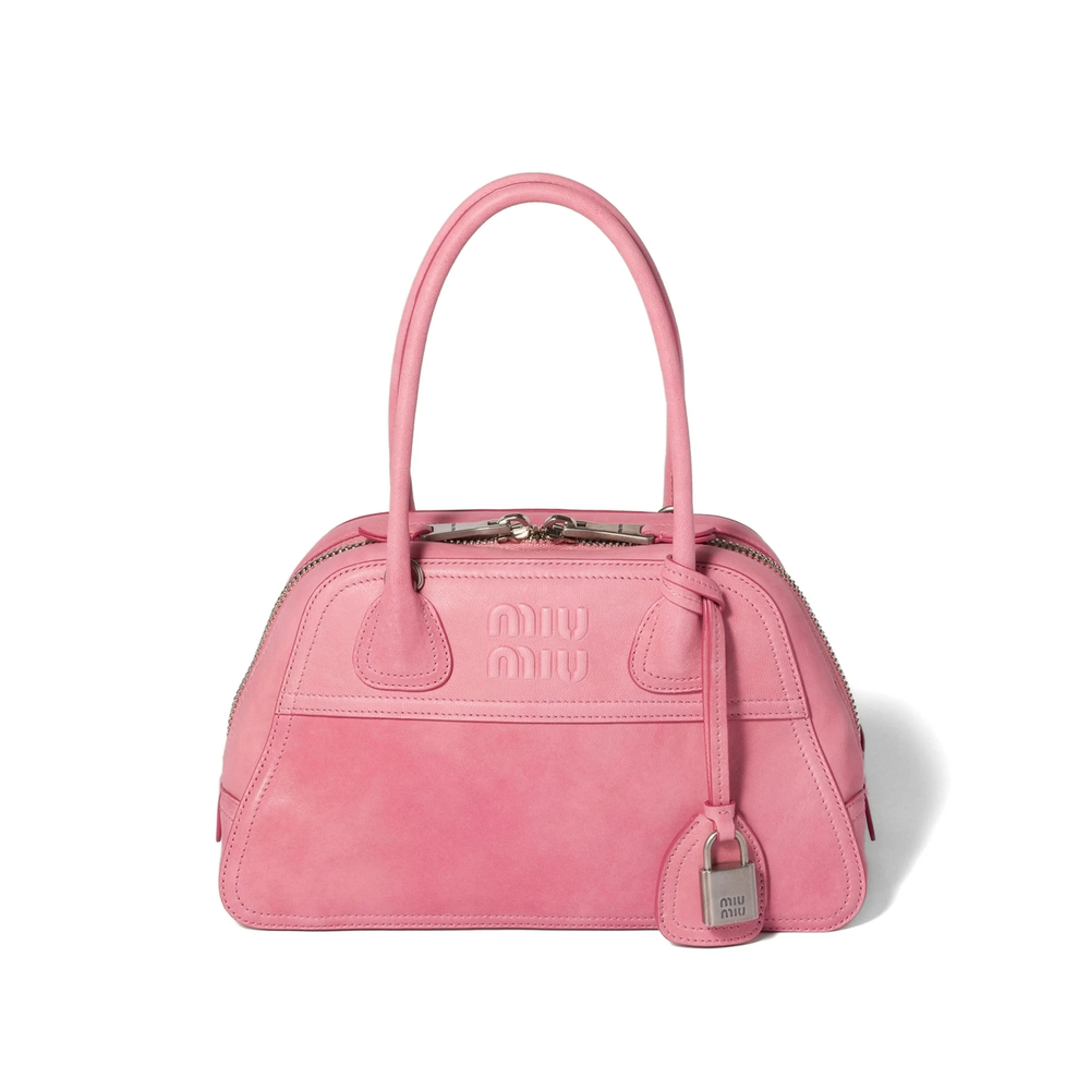 Miu Miu Vivant Nappa Leather Bag