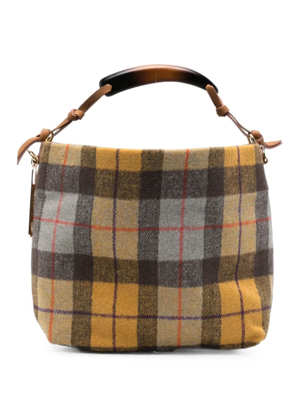 LA MILANESA Handbag Tartan "Amanda"