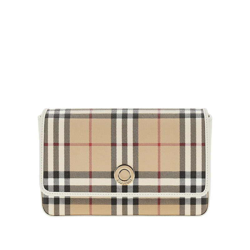 Borsa 'Hampshire' in tela spalmata Check