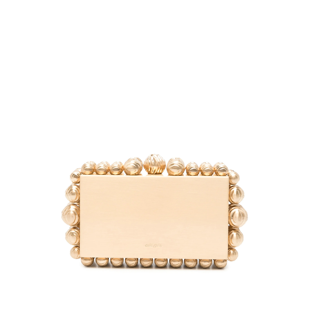 Cult Gaia Eos Metal Clutch