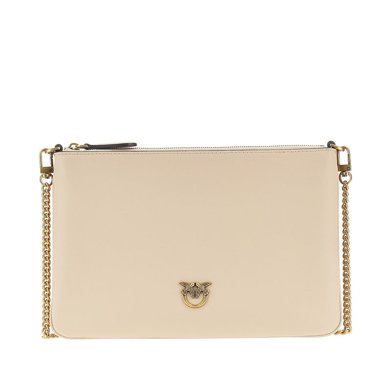 Pochette Flat Classic in pelle