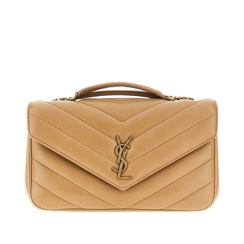 Borsa 'Loulou' media in nappa trapuntata