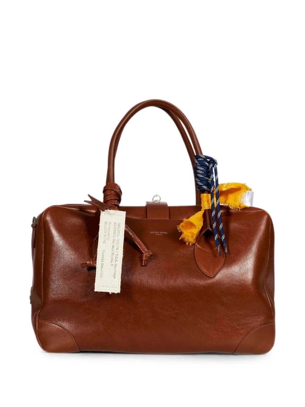 GOLDEN GOOSE Shoulder Bag Leather Body With Charms "Vita Medium"