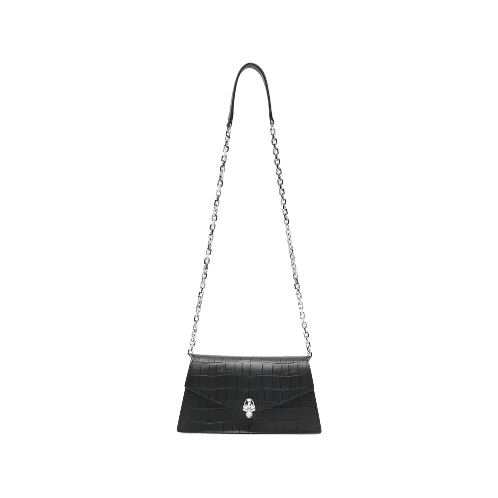 Alexander Mcqueen Skull Mini Shoulder Bag In Black