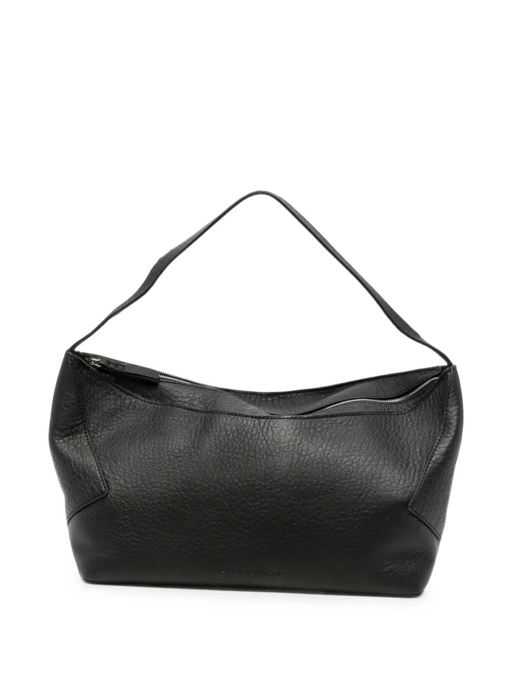 STUDIO NICHOLSON Shoulder Bag Zip Detail "Fold Detail Zip Shoulder Bag