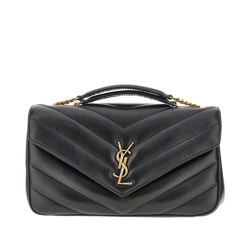 Borsa 'Loulou' media in nappa trapuntata