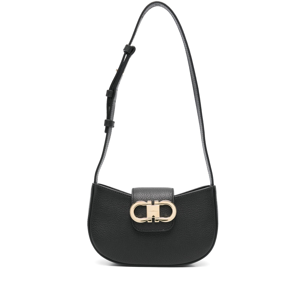 Ferragamo Double Gancini Mini Shoulder Bag