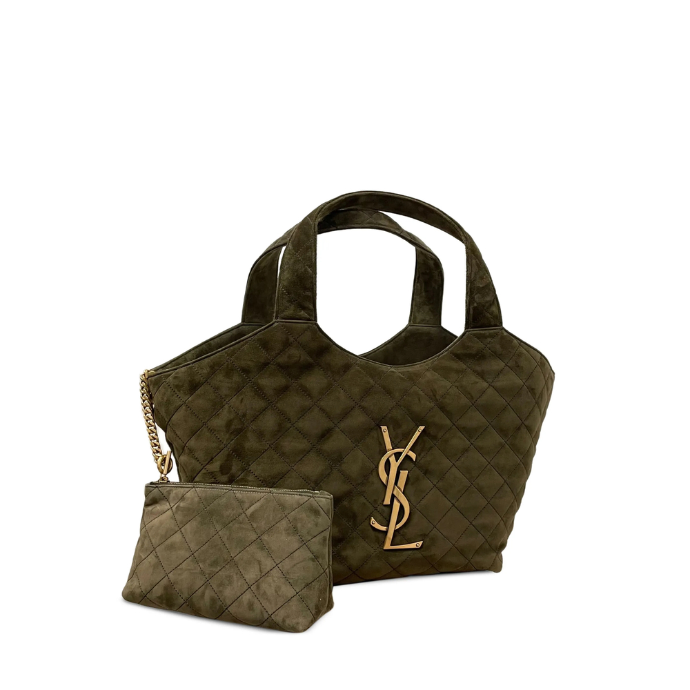 Saint Laurent Medium Icare Quilted Tote Bag