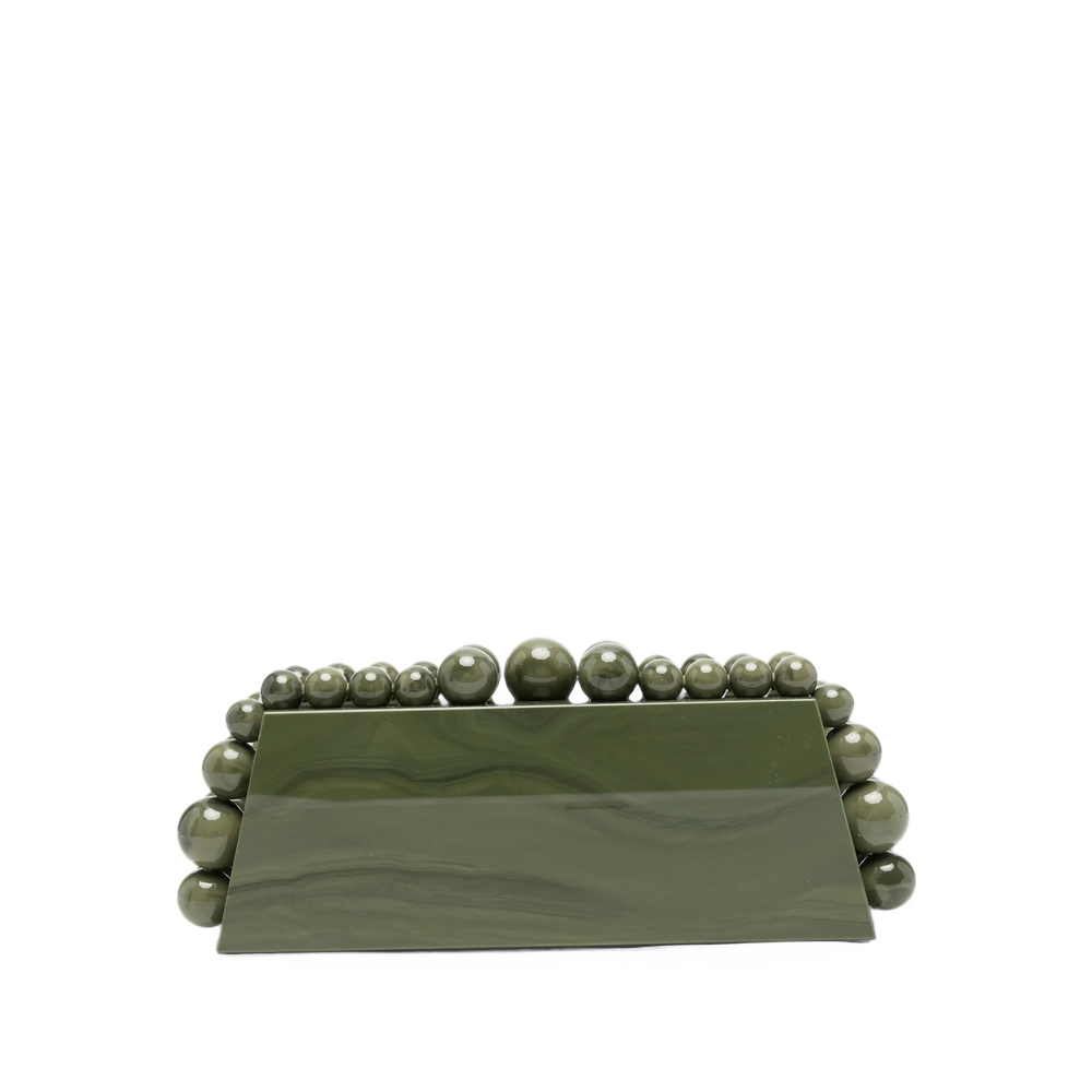 Cult Gaia Eos Lungo Marbled Clutch Bag