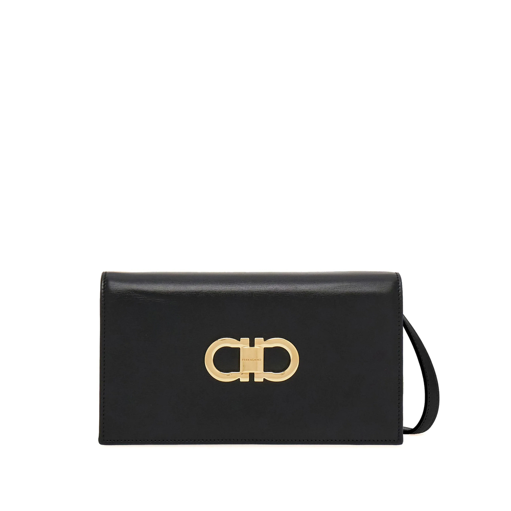 Ferragamo Double Gancini Mini Shoulder Bag