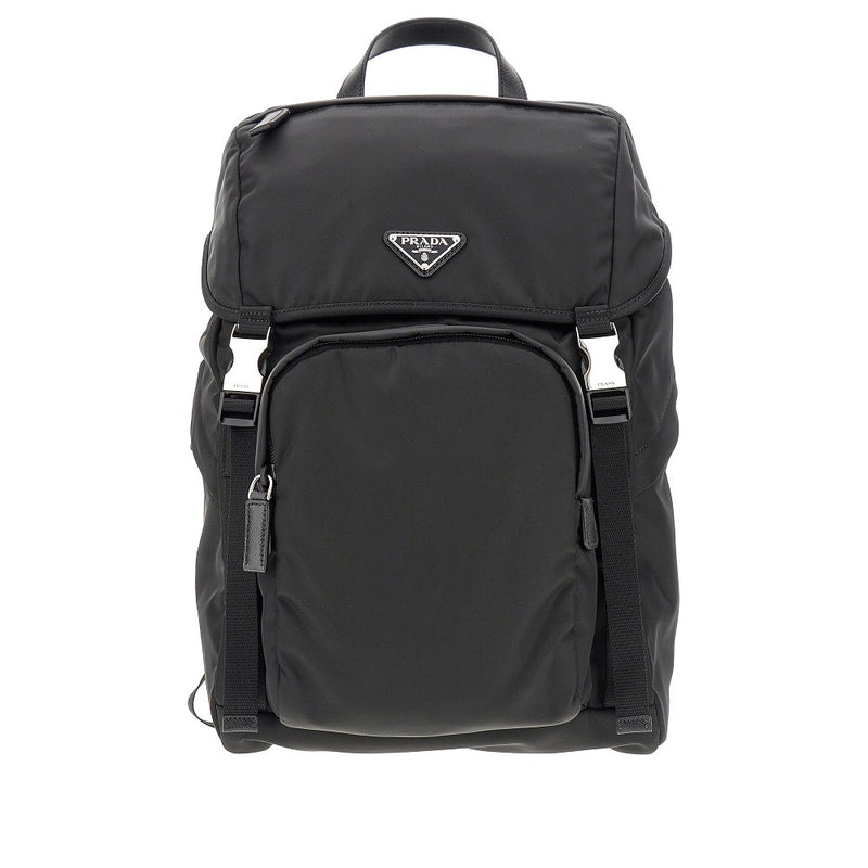 Zaino in Re-Nylon con logo triangolo