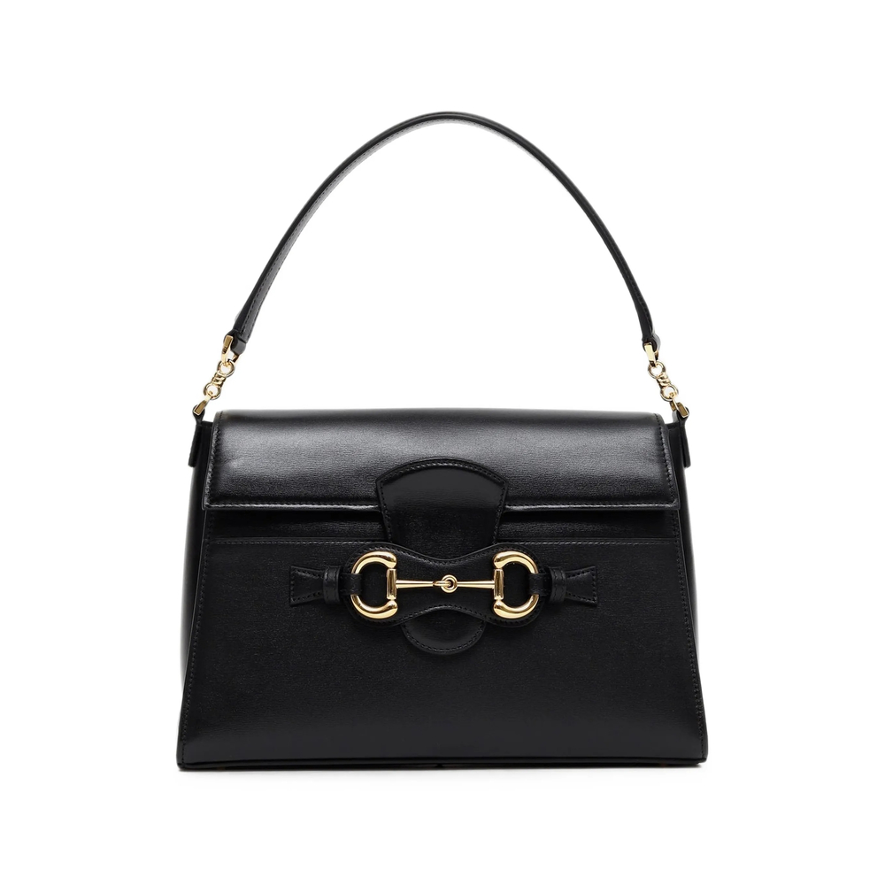 Gucci Medium Horsebit Leather Tote Bag