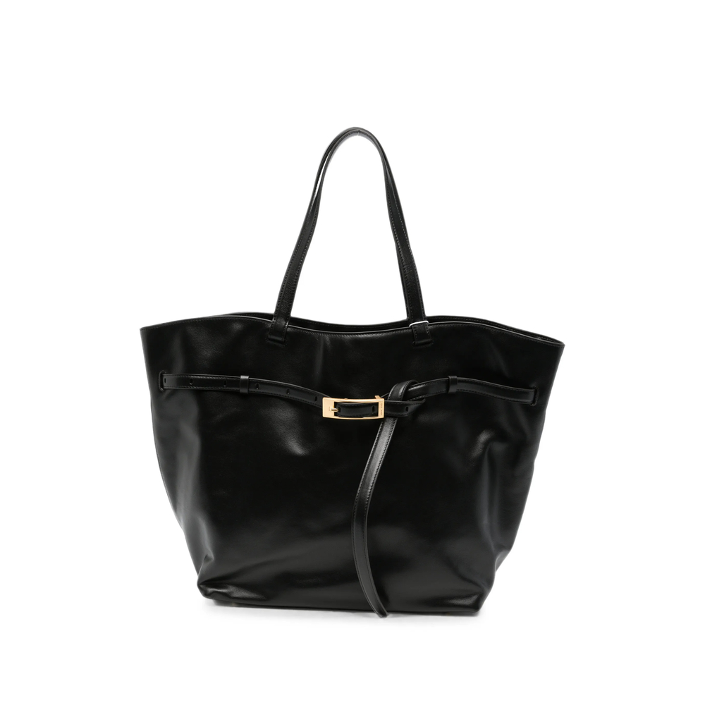 Anine Bing Elly Tote Grained Leather