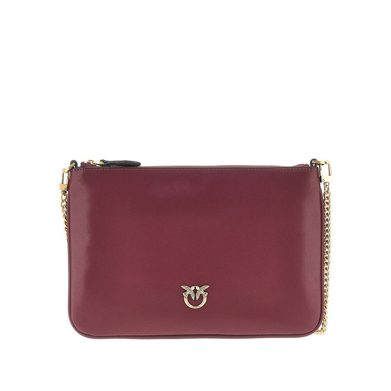 Pochette Flat Classic in pelle
