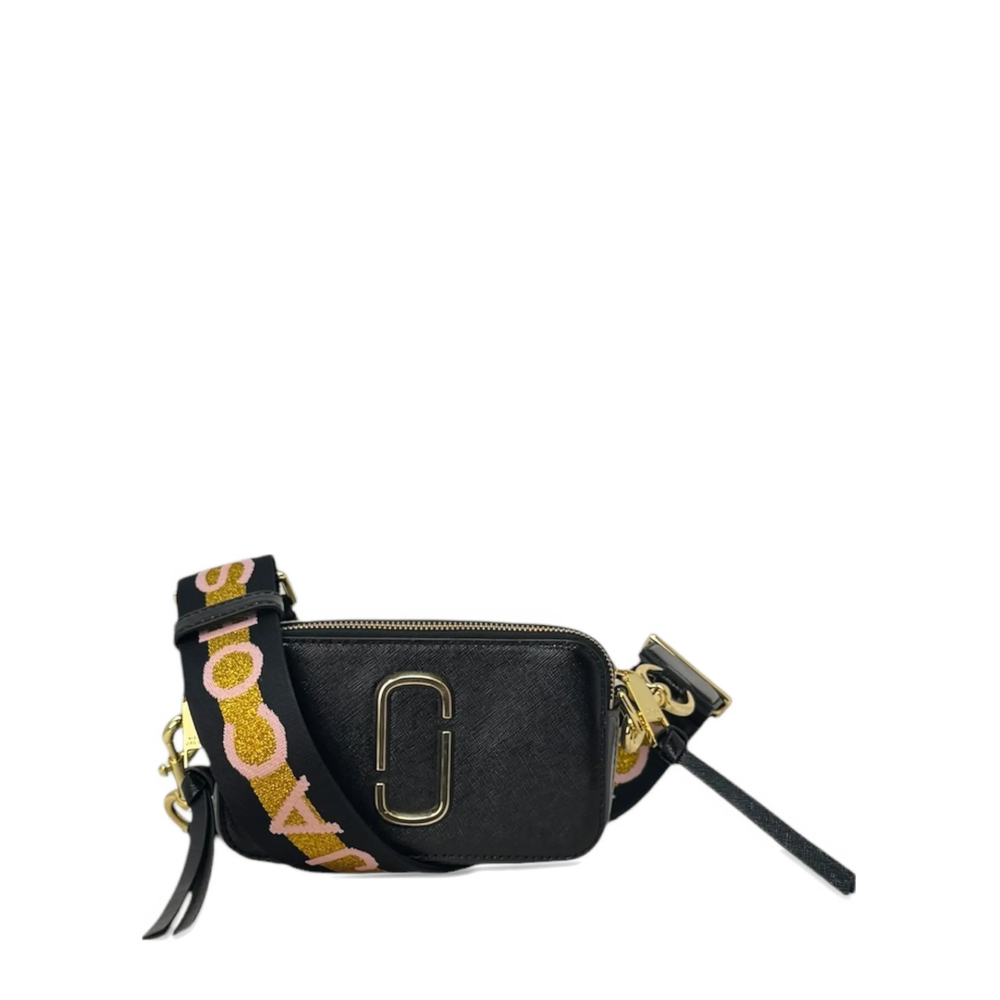Marc Jacobs Double J Leather Cross Body Bag