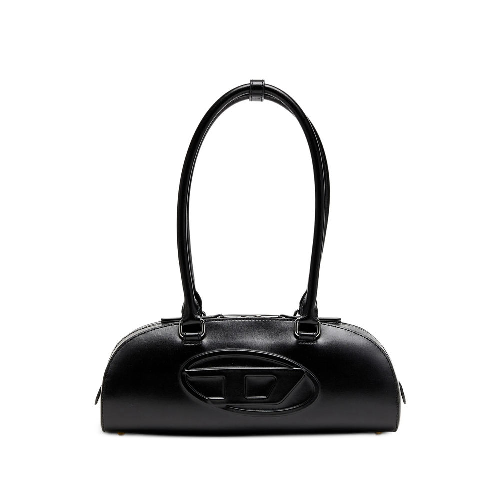 Diesel 1DR Dome - Elongated Bowling Bag In Leather