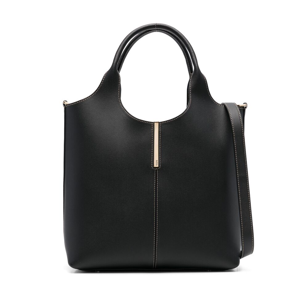 Tod's Tote Shopping Bag In Leather Small