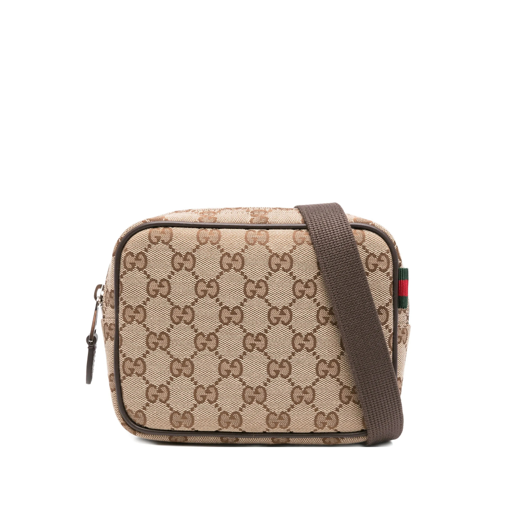 Gucci GG Monogram Crossbody Clutch Bag