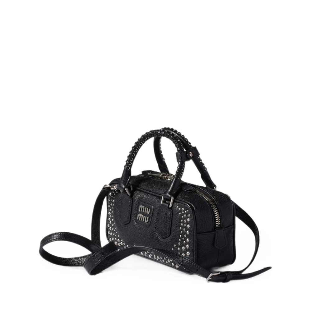 Miu Miu Arcadie Studded Leather Bag