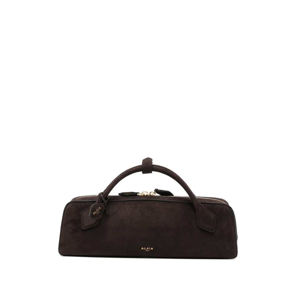 Alaïa Le Teckel Clutch In Suede