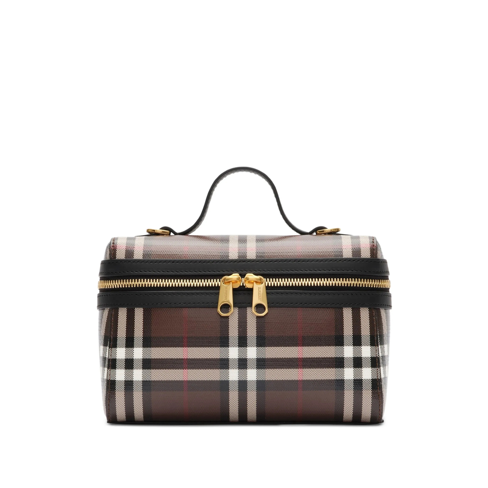 Burberry Check Vanity Bag