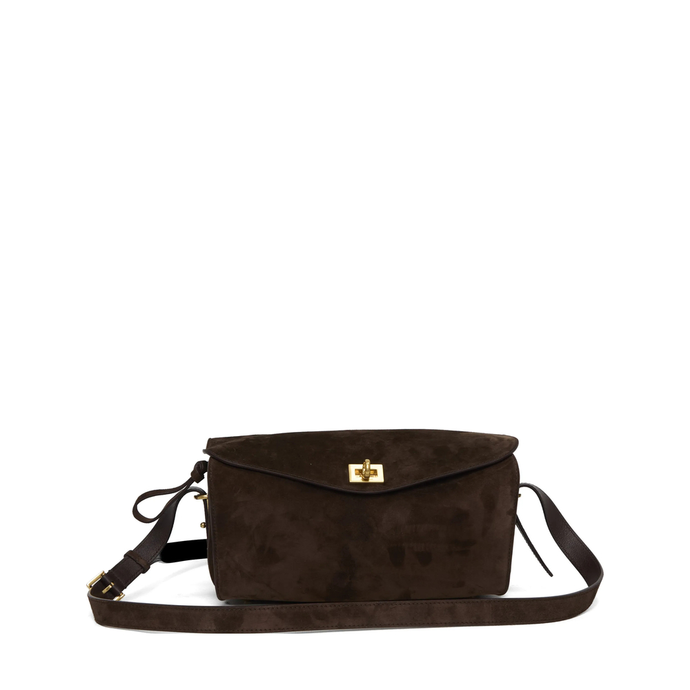 Balenciaga Le 7 Shoulder Bag Medium In Moka