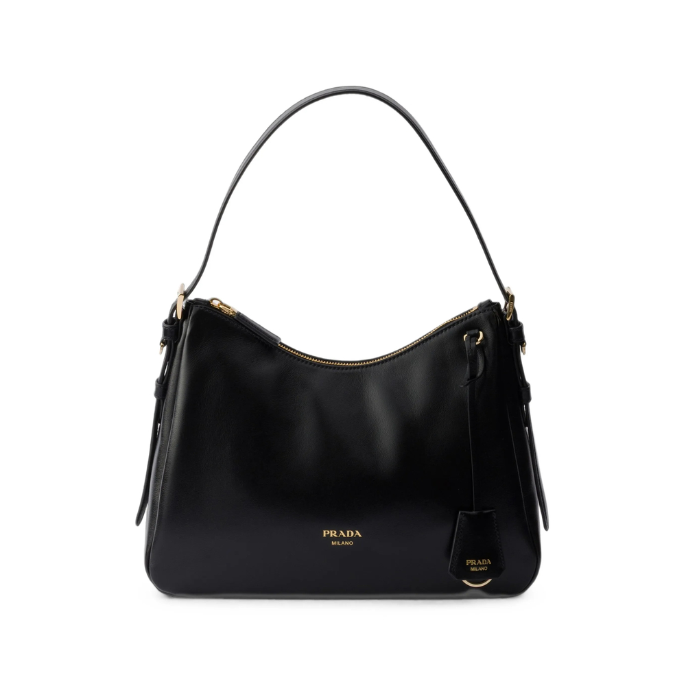 Prada Aimée Medium Leather Shoulder Bag