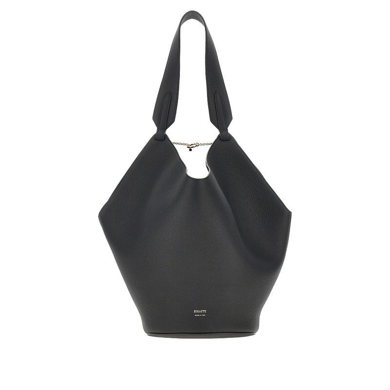 Tote bag 'Lotus' piccola in pelle