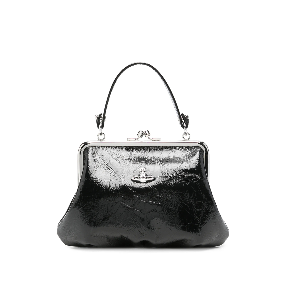 Vivienne Westwood Orb-plaque Patent Tote Bag