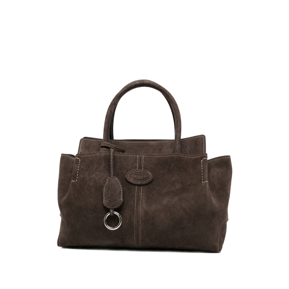 Tod's Shopping Bag In Suede Small
