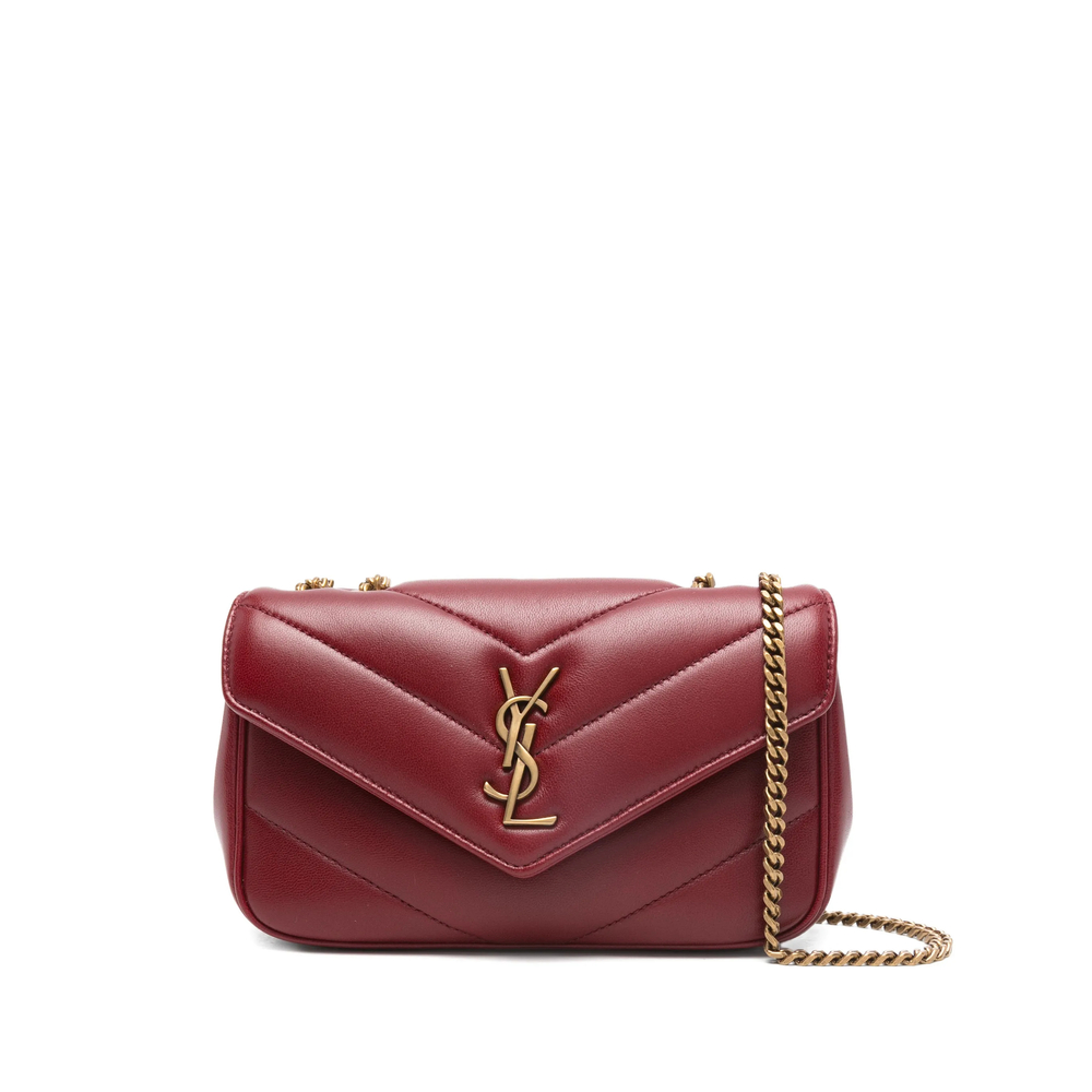Saint Laurent Loulou Mini Lambskin Bag