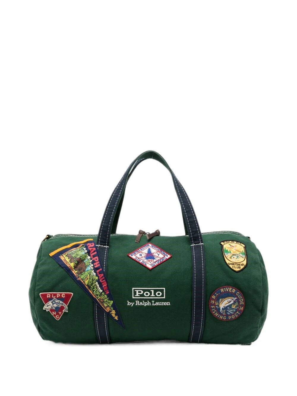 POLO RALPH LAUREN Messenger Bag Green Medium Duffle Bag