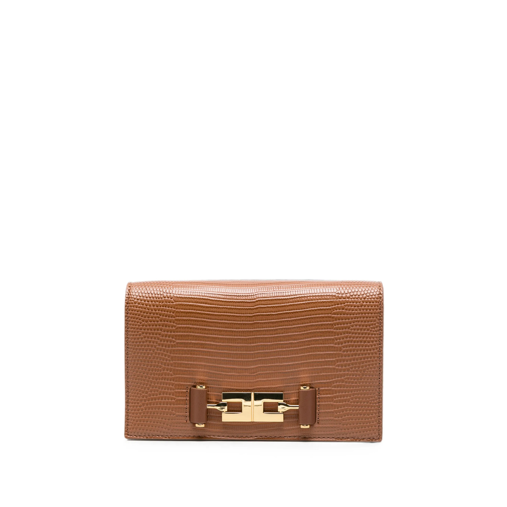 Elisabetta Franchi Shoulder Bag With Groumette Chain