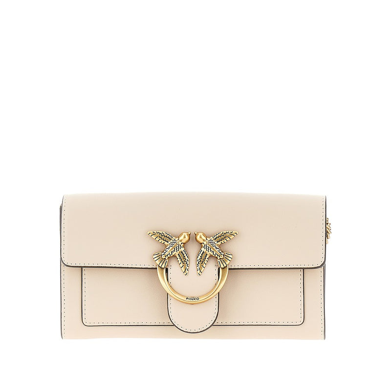 Clutch Love Bag One in pelle