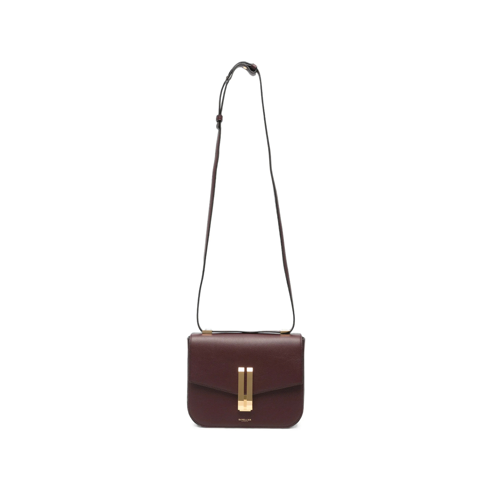 Demellier Vancouver Grained-leather Crossbody Bag