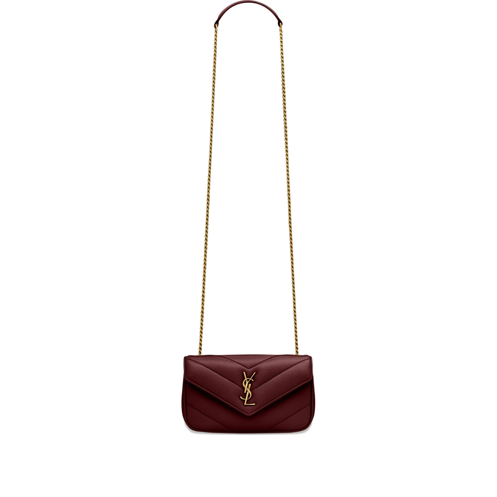 Saint Laurent Loulou Mini Bag In Lambskin