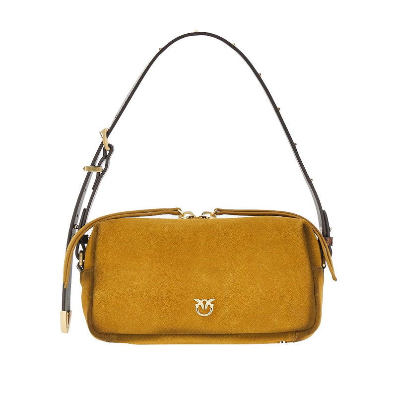 Borsa Bauletto Mini in pelle scamosciata