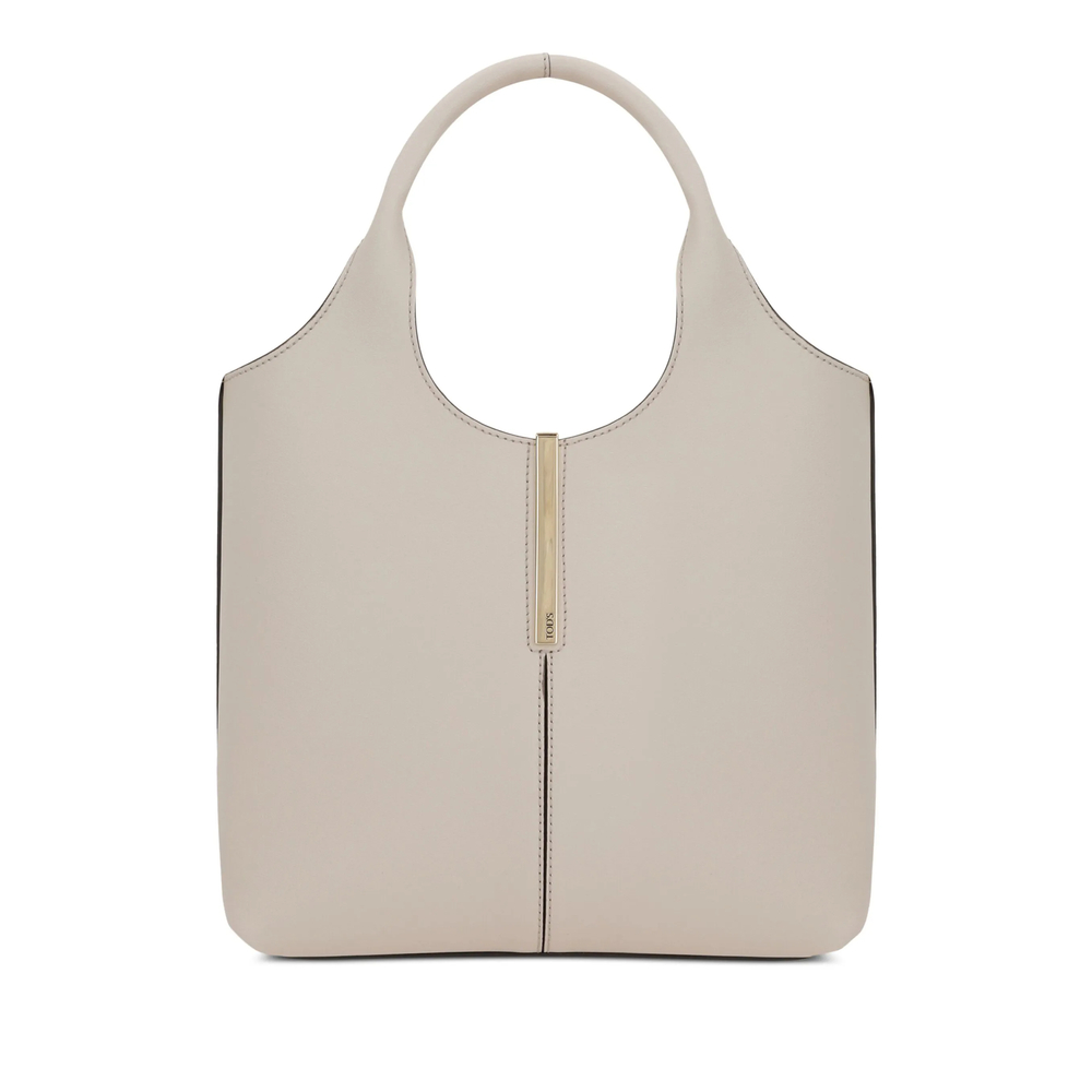 Tod's Mini Tote Shopping Bag In Leather