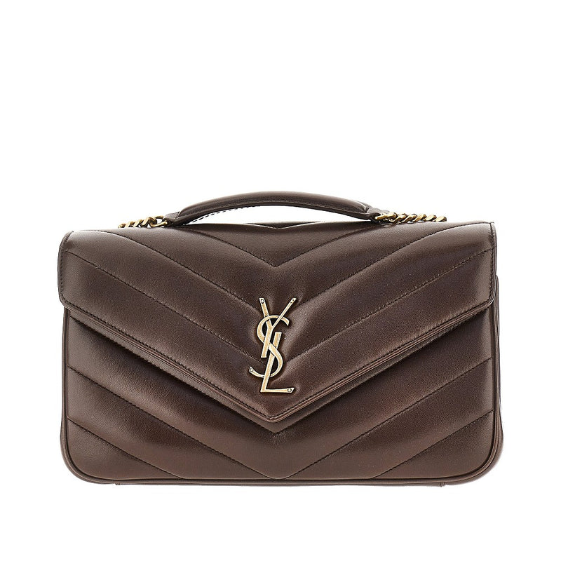 Borsa 'Loulou' media in nappa trapuntata