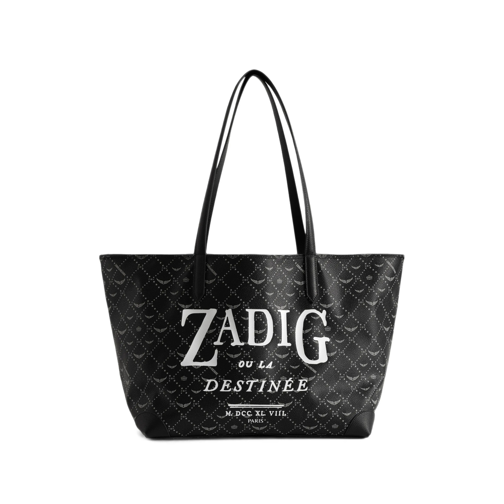 Zadig & Voltaire Z Shopper XL Monogram Book-tag Bag