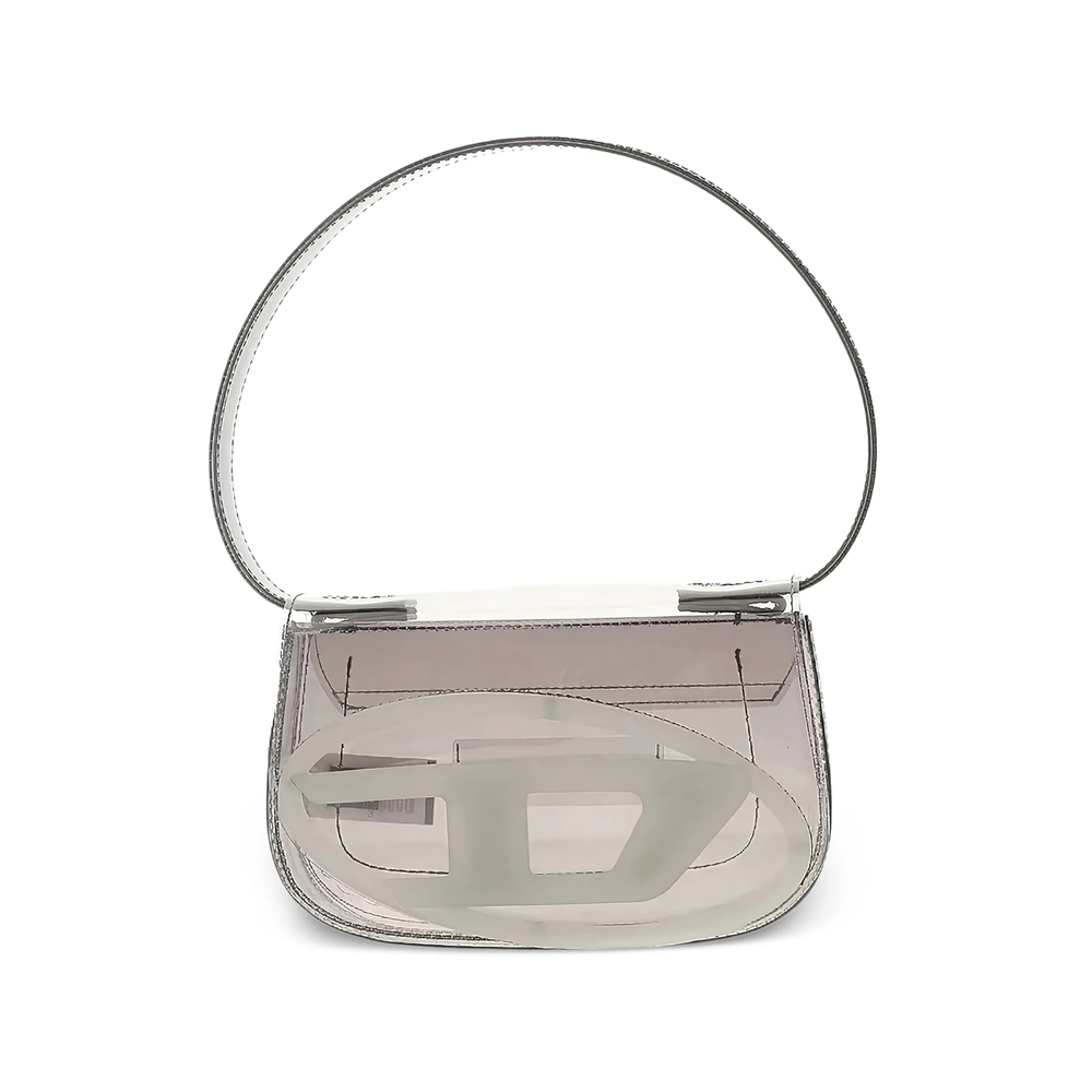Diesel 1DR-Iconic Shoulder Bag In Transparent TPU