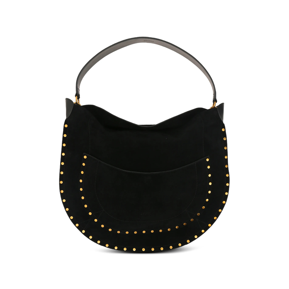 Isabel Marant Stud-trim Suede Shoulder Bag