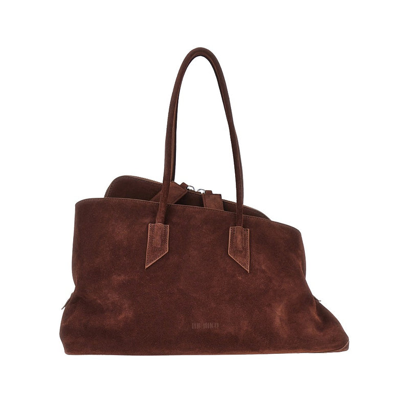 Borsa 'La Passeggiata' media in suede
