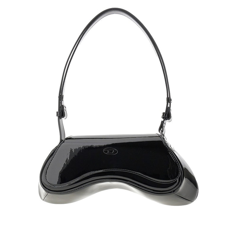 Borsa 'Play' in similpelle lucida