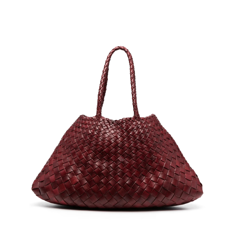 Dragon Diffusion Big Santa Croce Woven Shoulder Bag