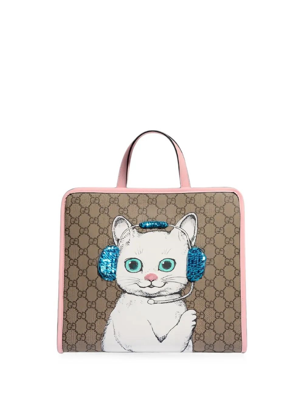 GUCCI KIDS Handbag Gg Print "Junior Supreme Gg Print"