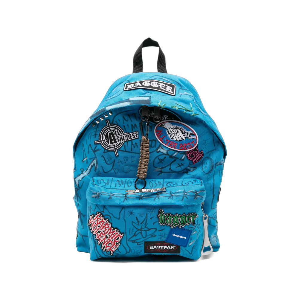 Dagger X Eastpak Patch-detail Graffiti-print Backpack