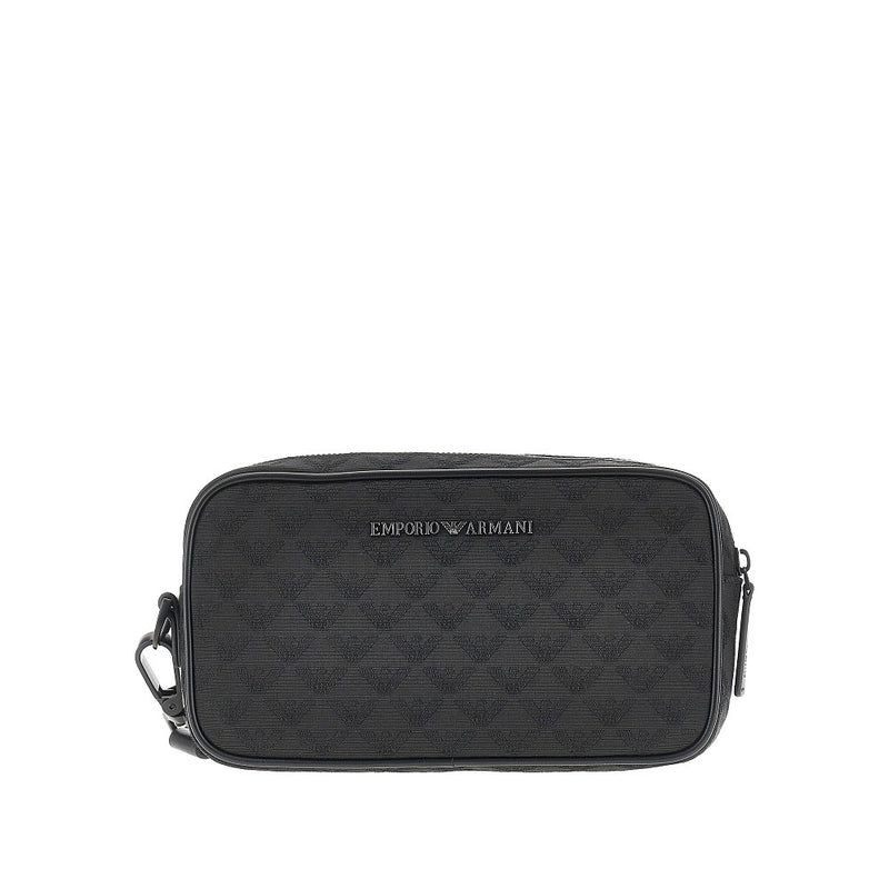 Beauty pouch in tessuto jacquard Eagle